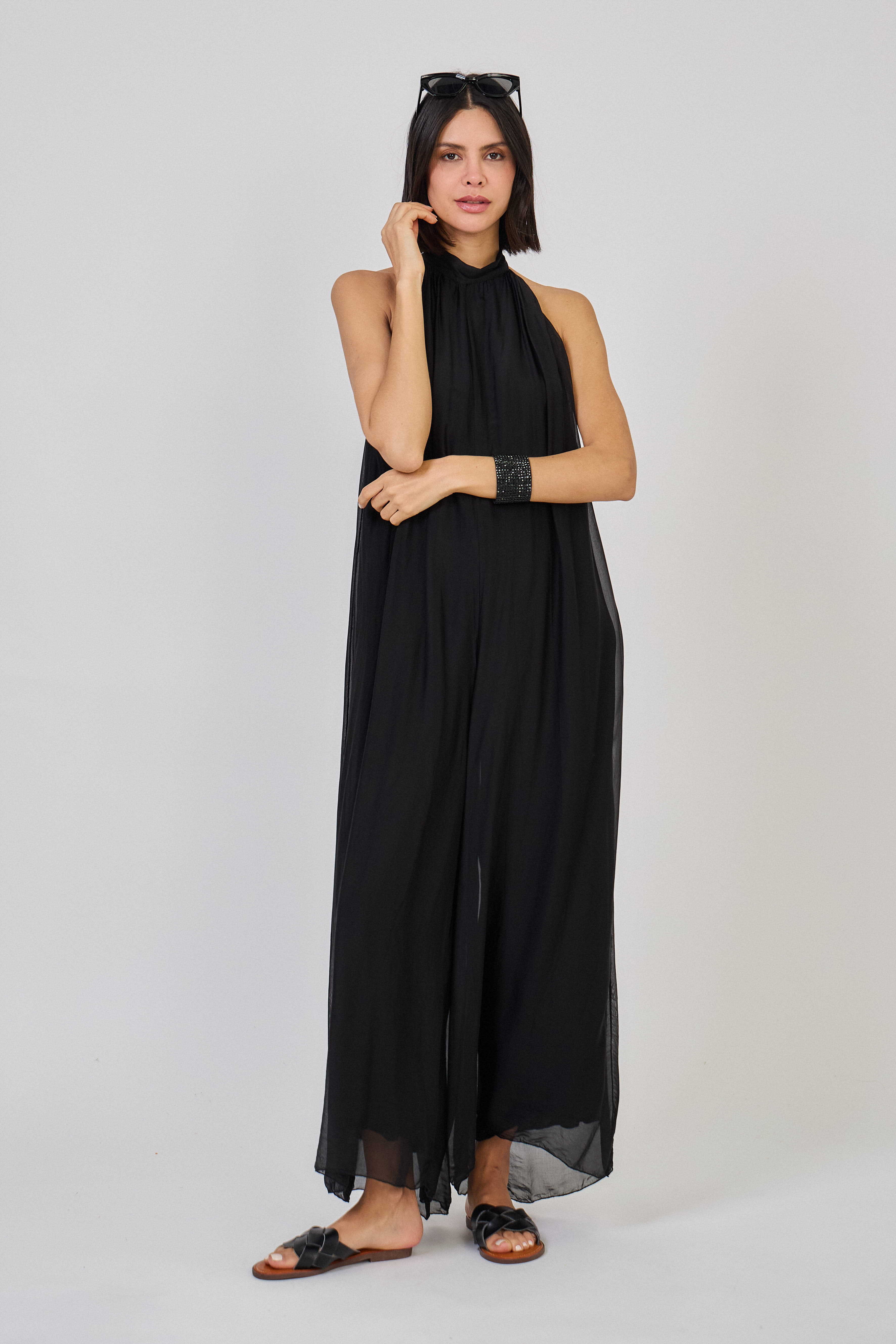 Halterneck jumpsuit