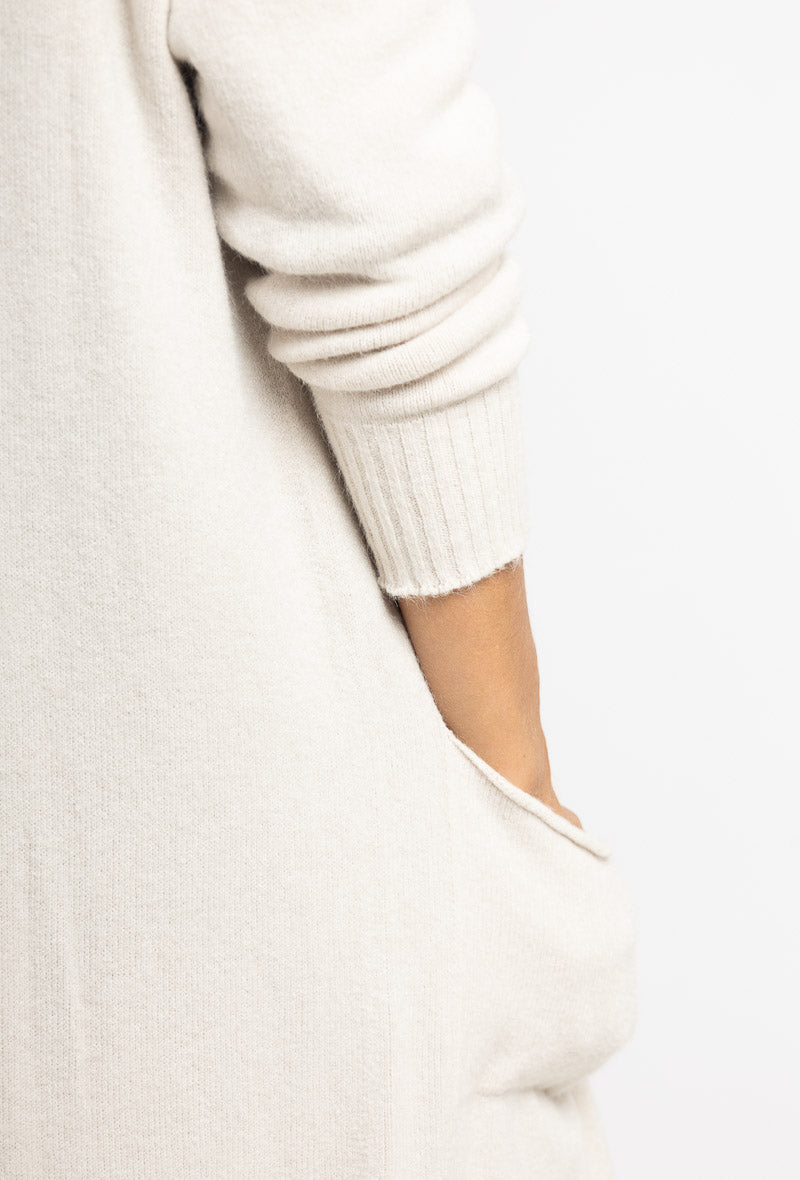 Cardigan long en maille