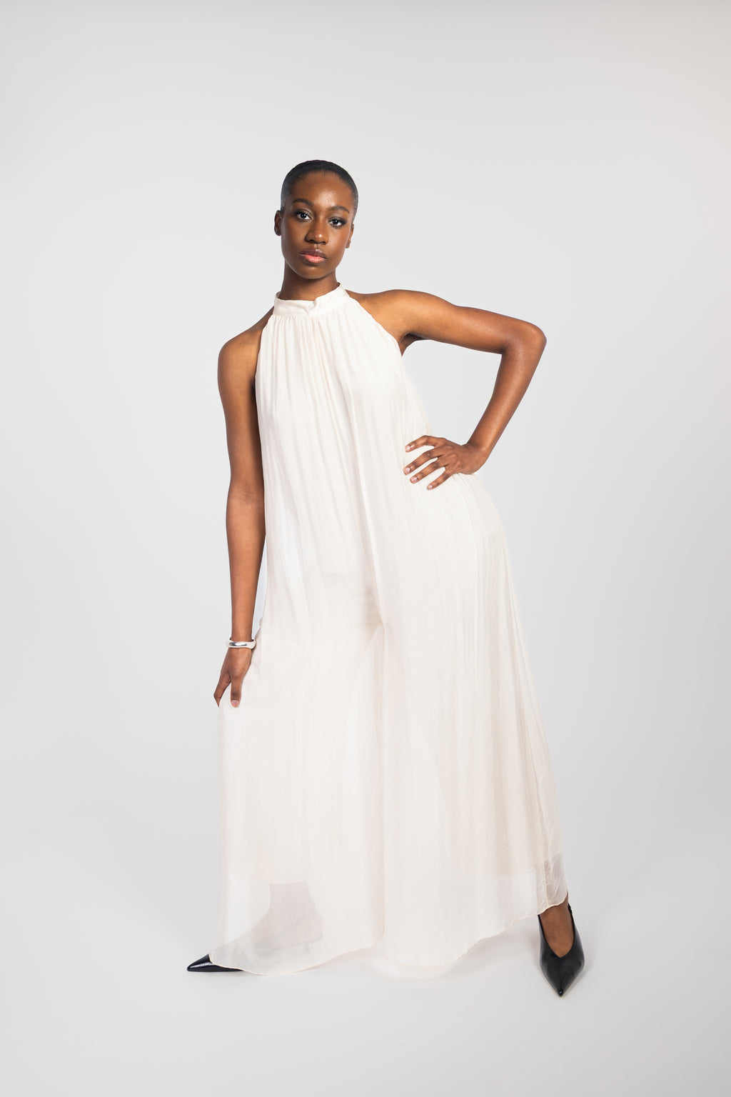 Halterneck jumpsuit