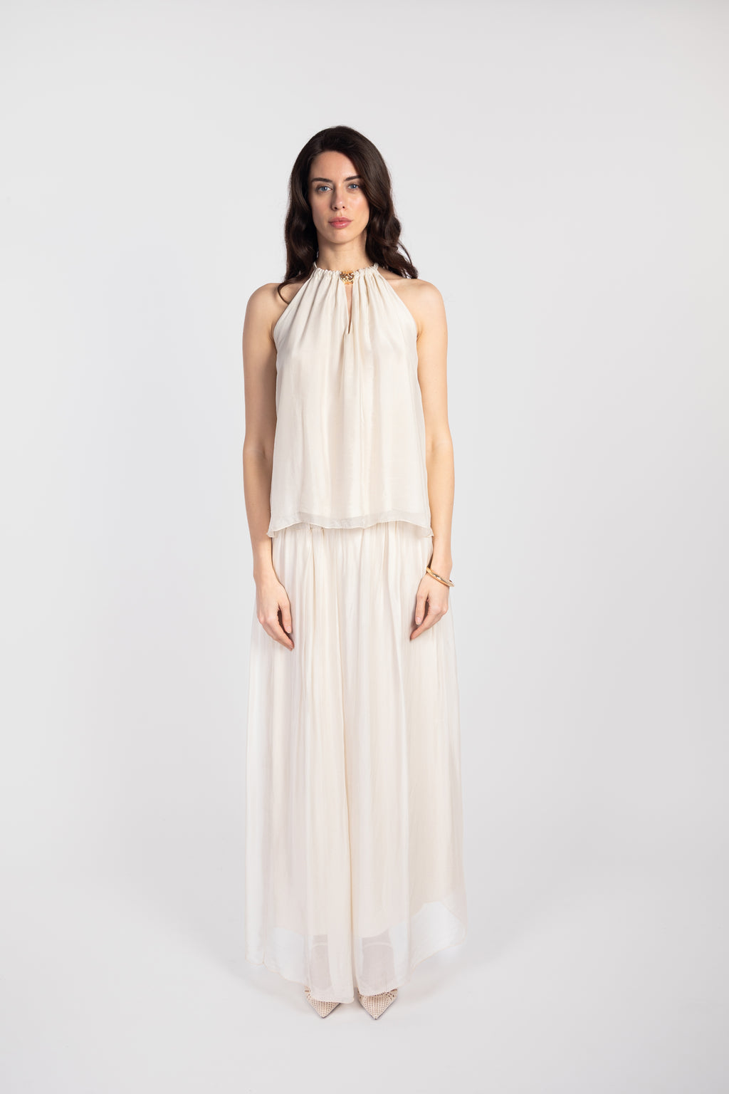 Flowing maxi skirt