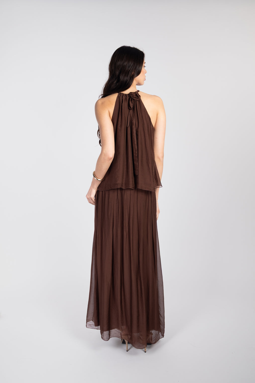 Flowing maxi skirt