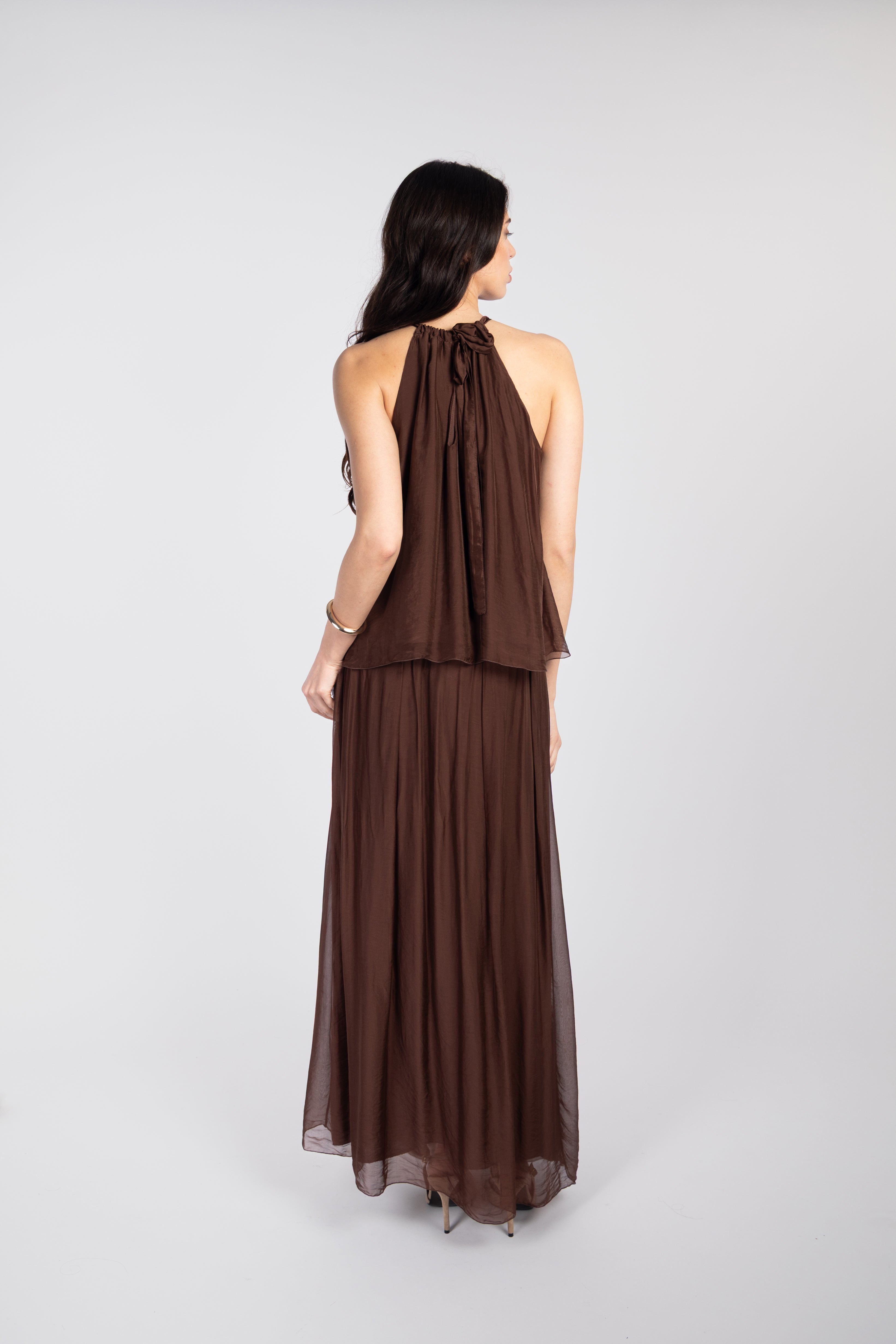 Flowing maxi skirt