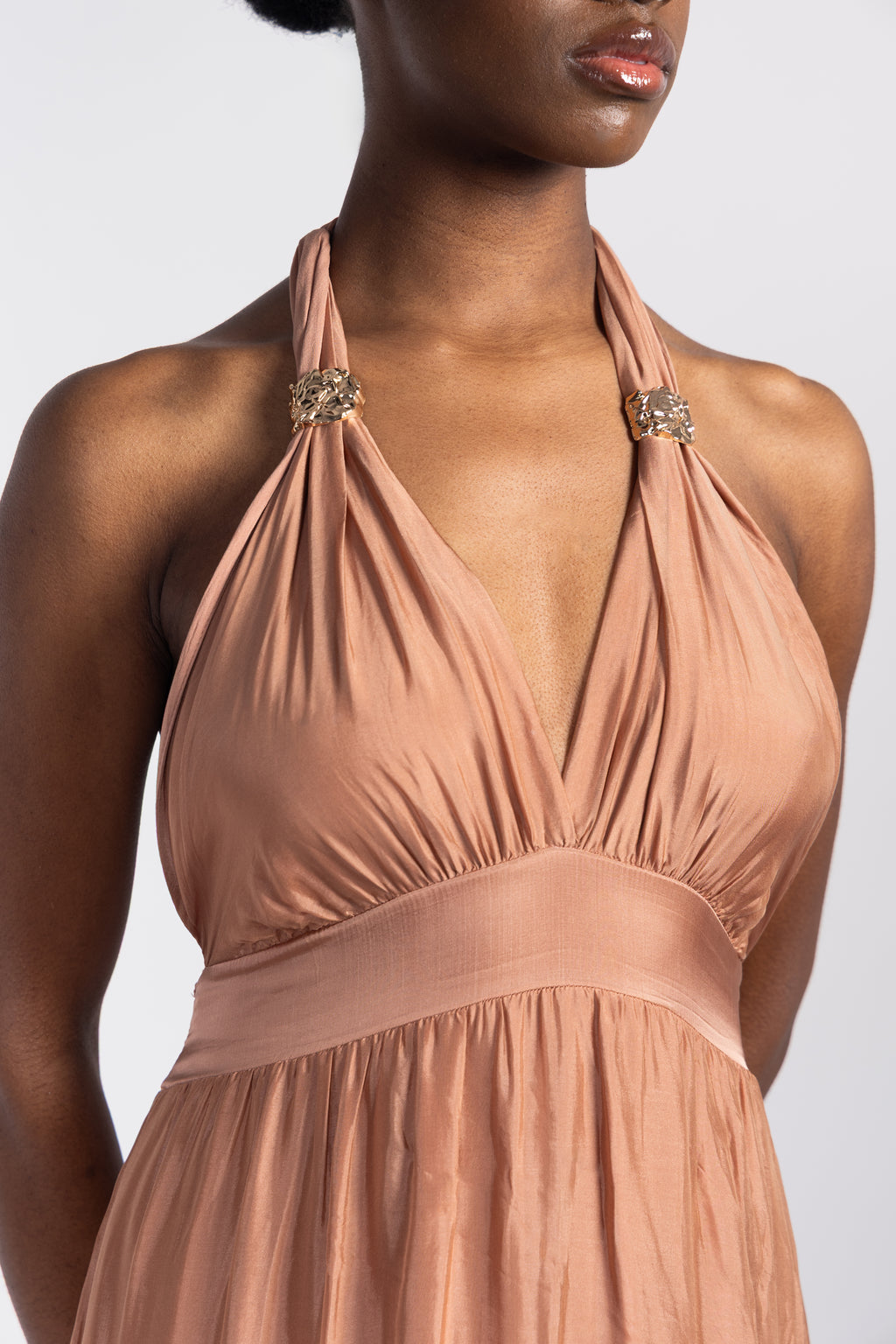 Jewel detail dress