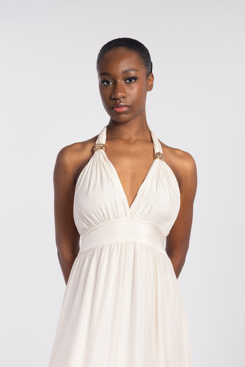 Jewel detail dress