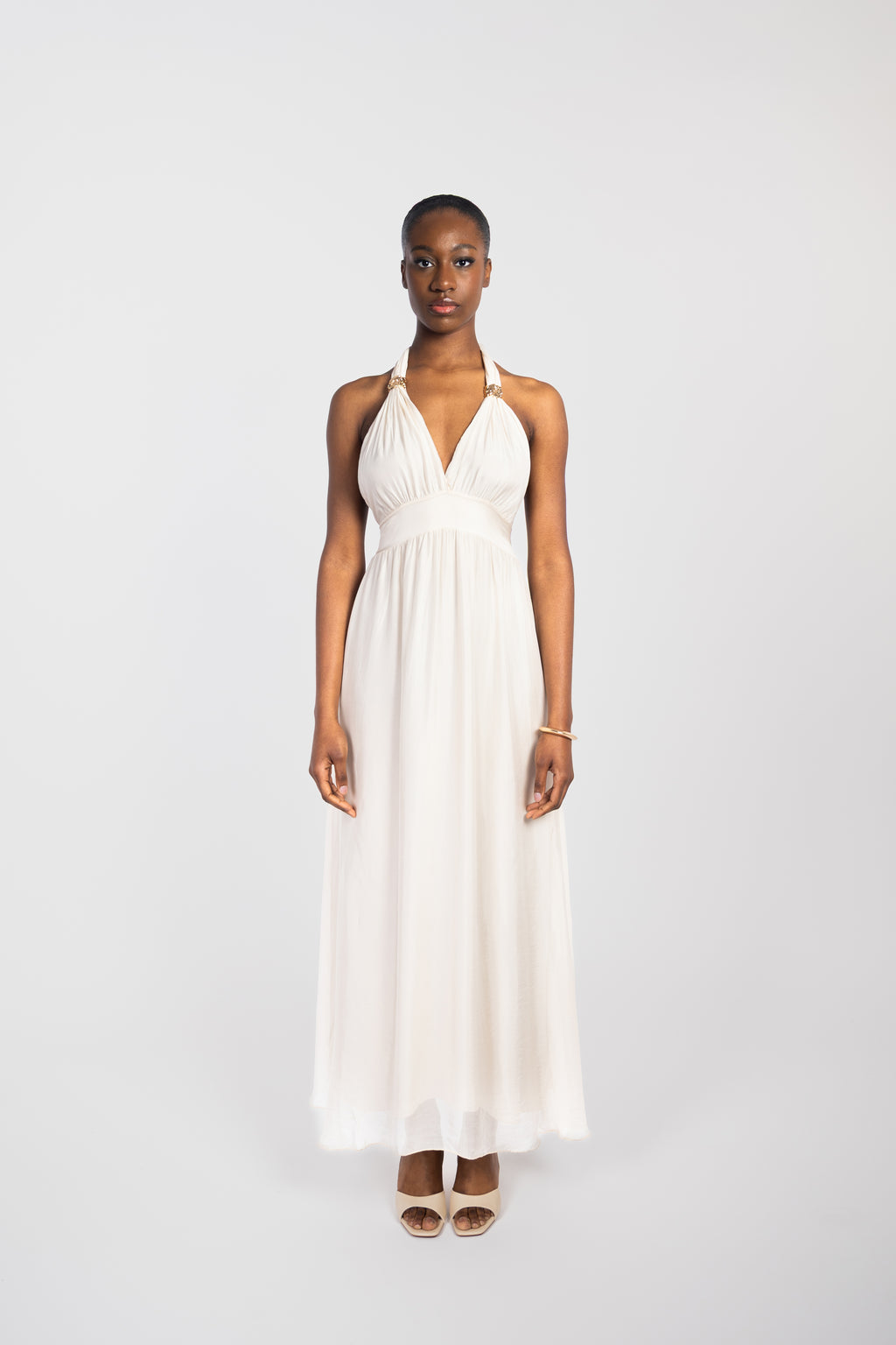 Jewel detail dress