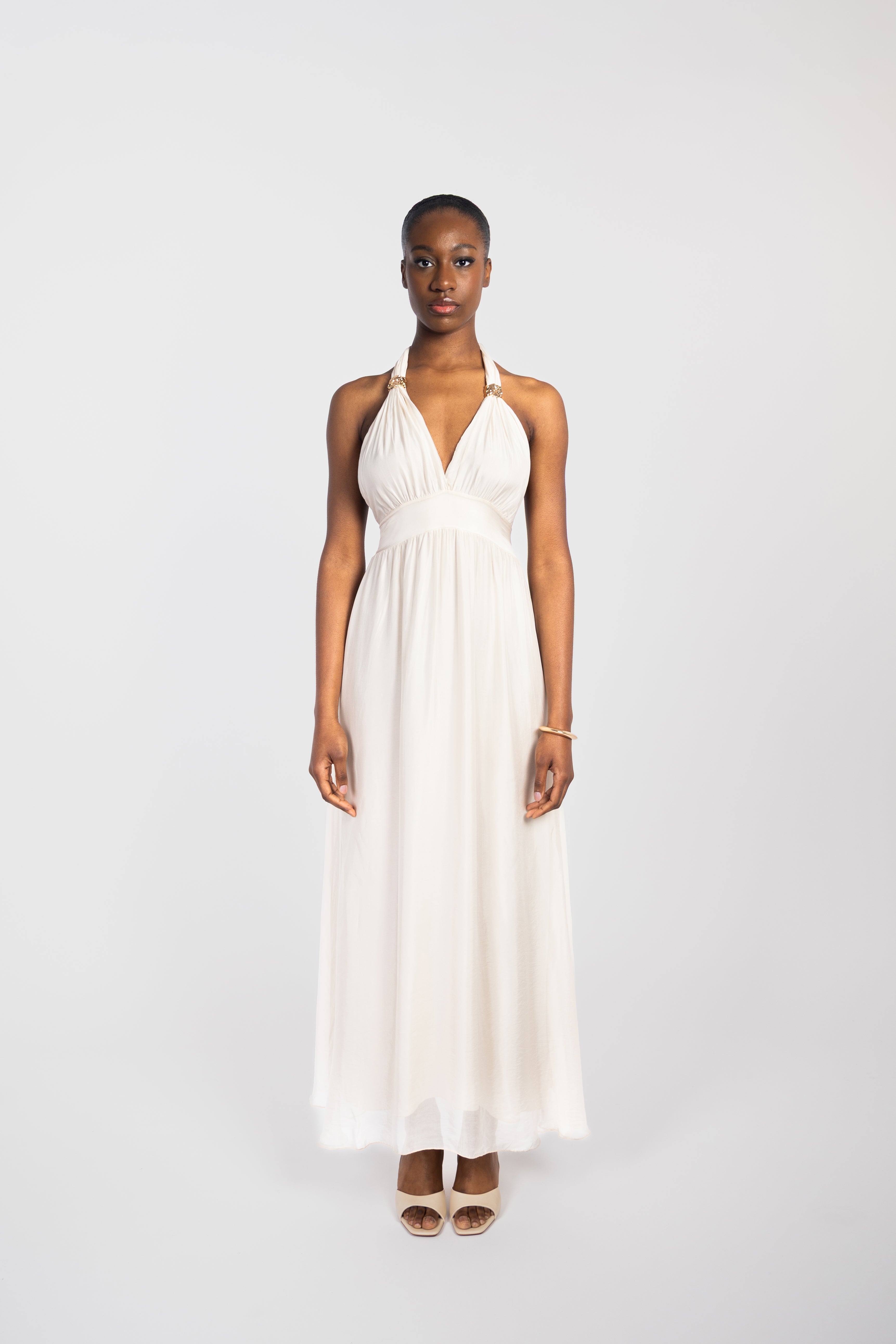 Jewel detail dress