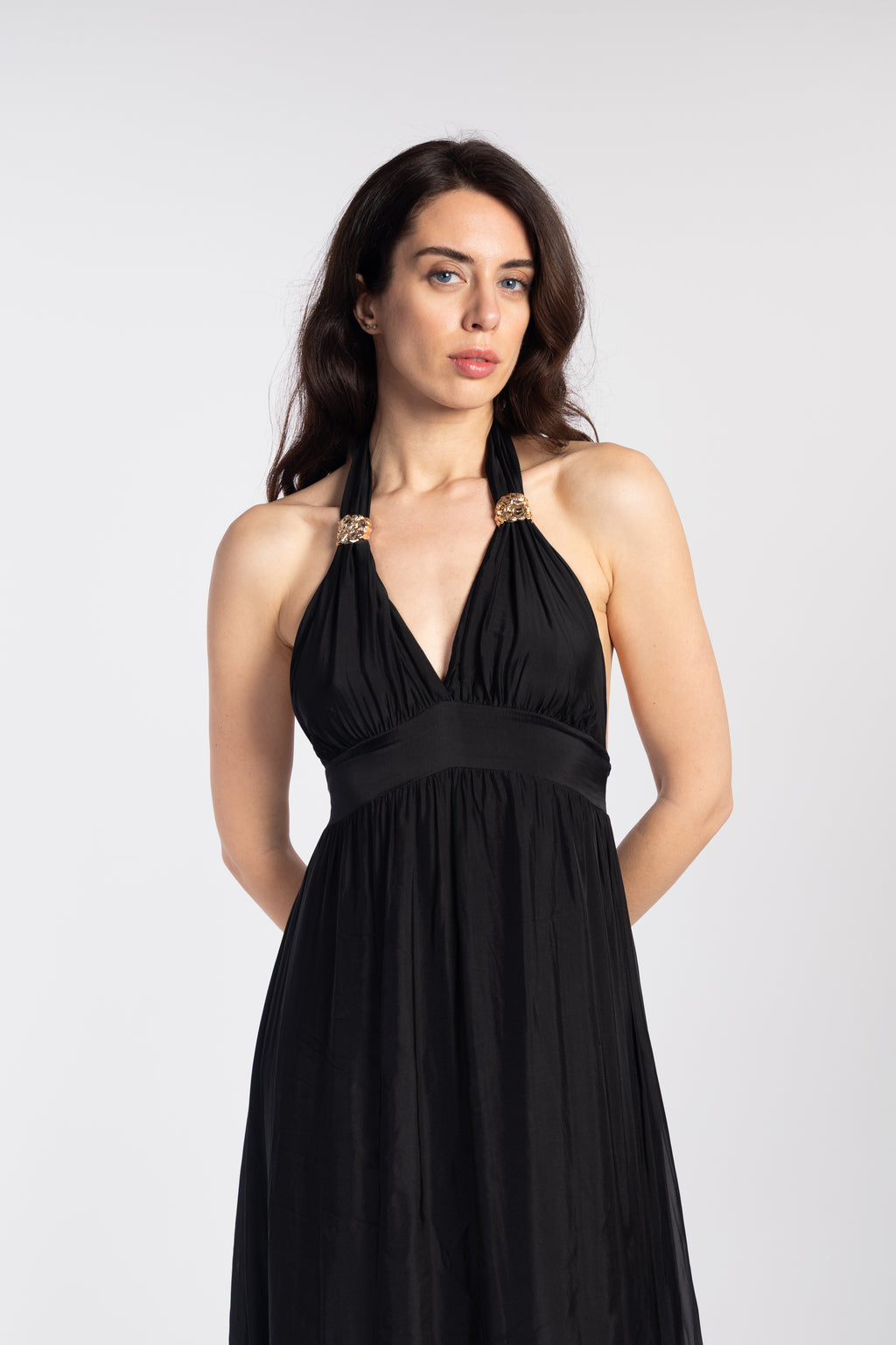 Jewel detail dress