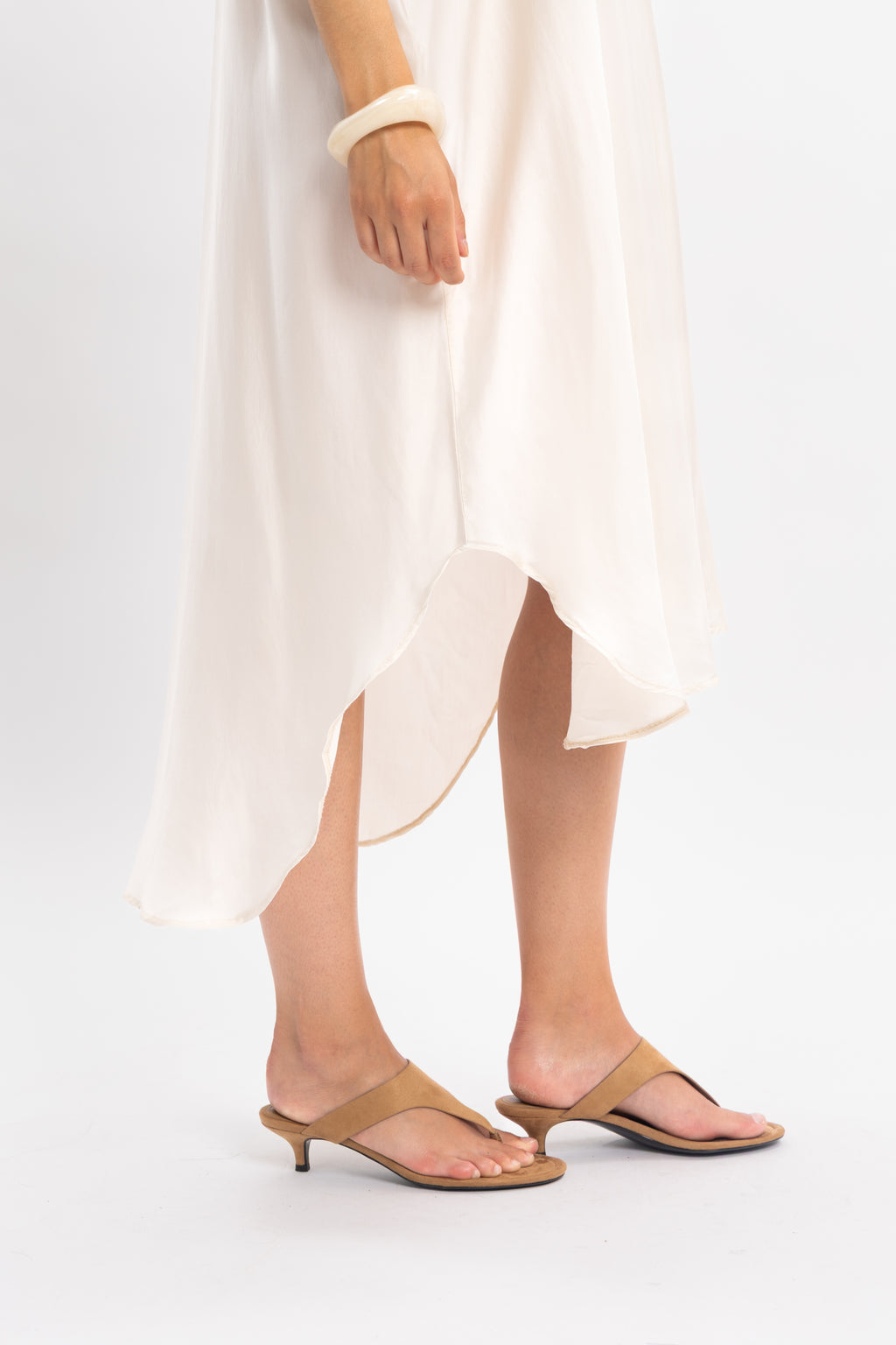 Robe chemise à manches courtes et col en V