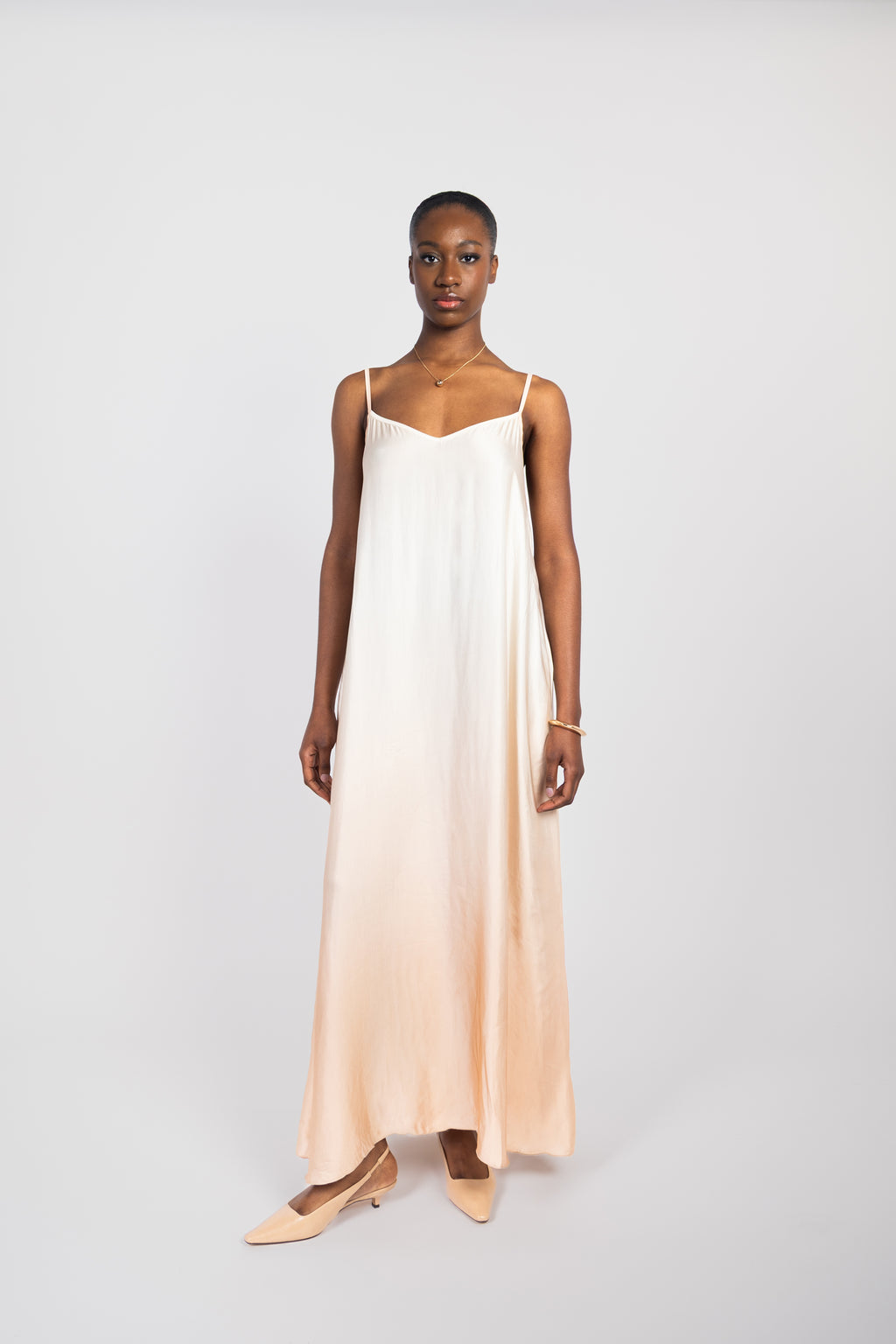 Tie-dye maxi dress