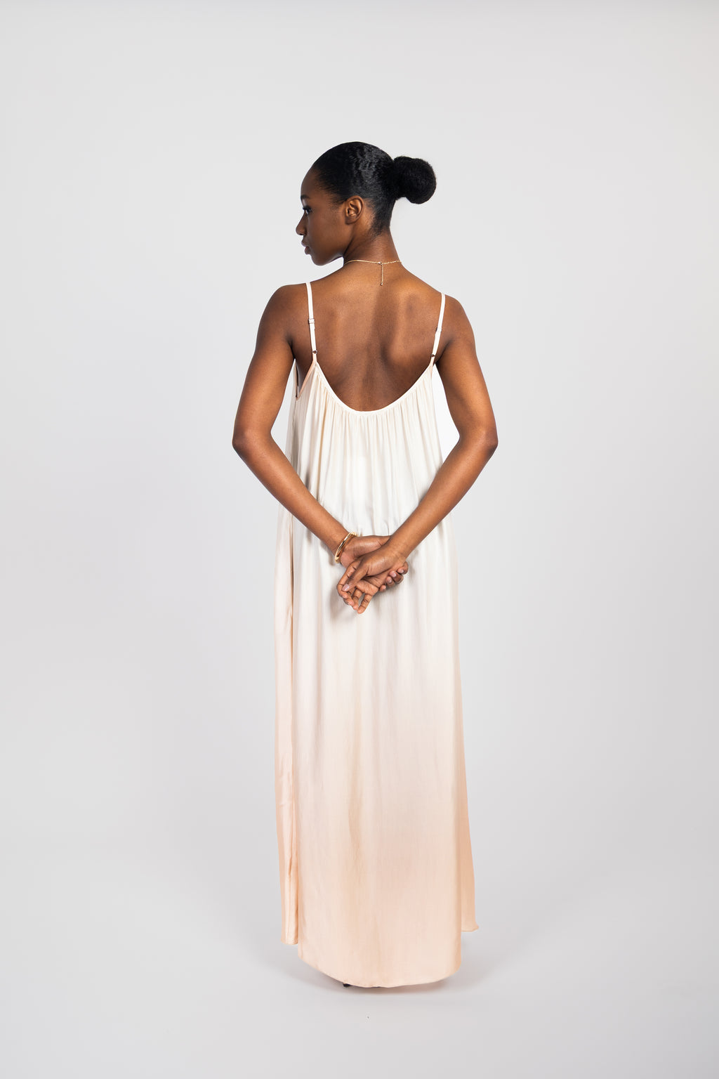 Tie-dye maxi dress