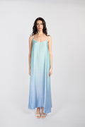 Robe longue tie&dye