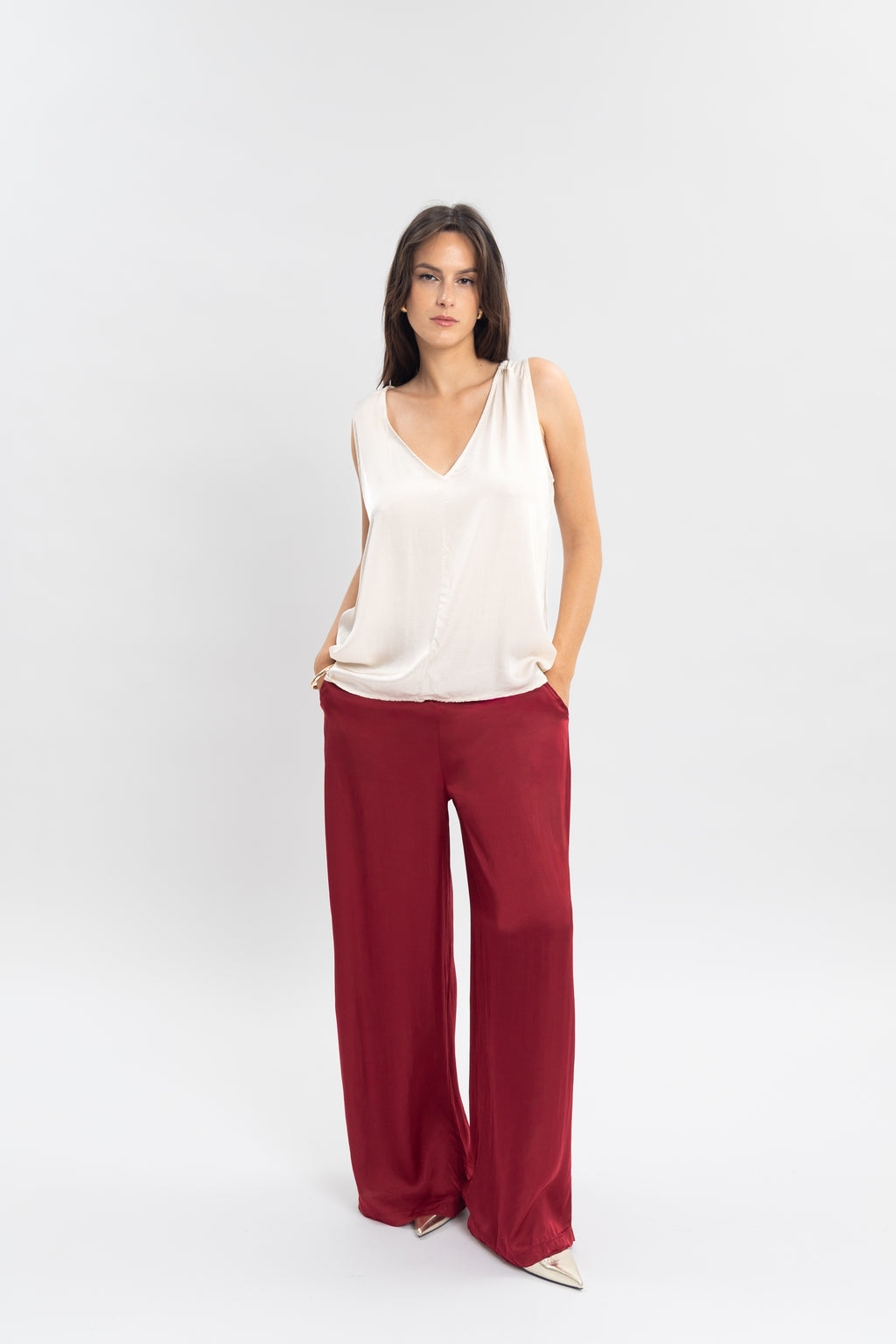 Pantalon uni