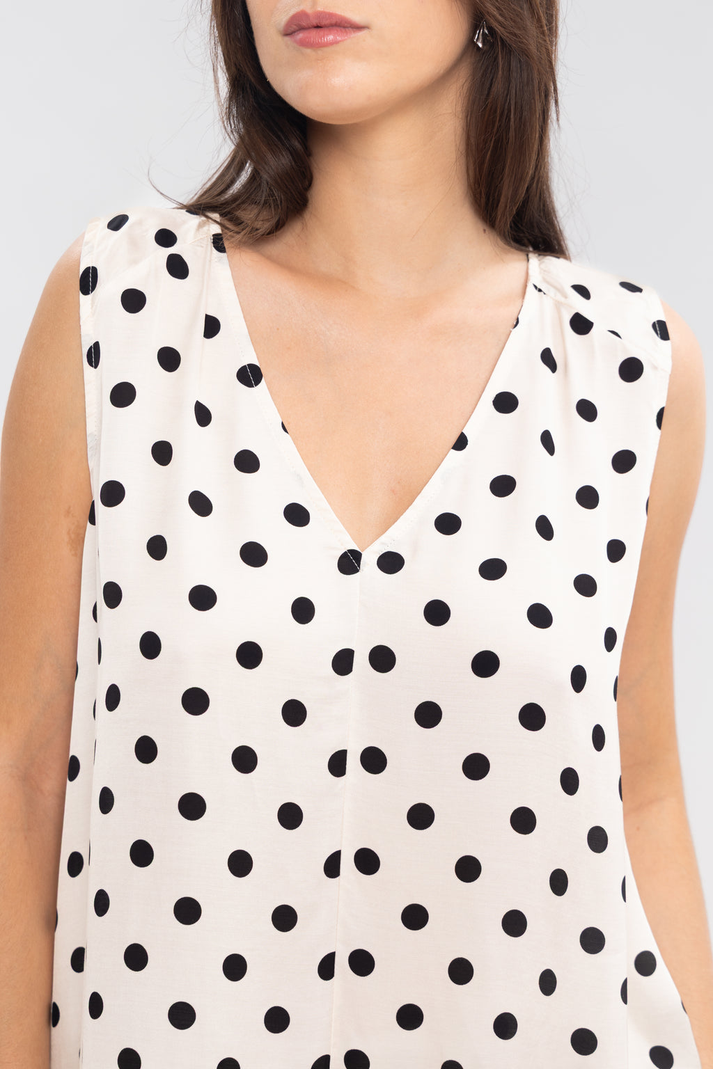 Débardeur à pois