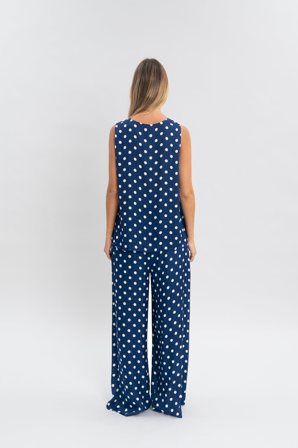 Débardeur à pois