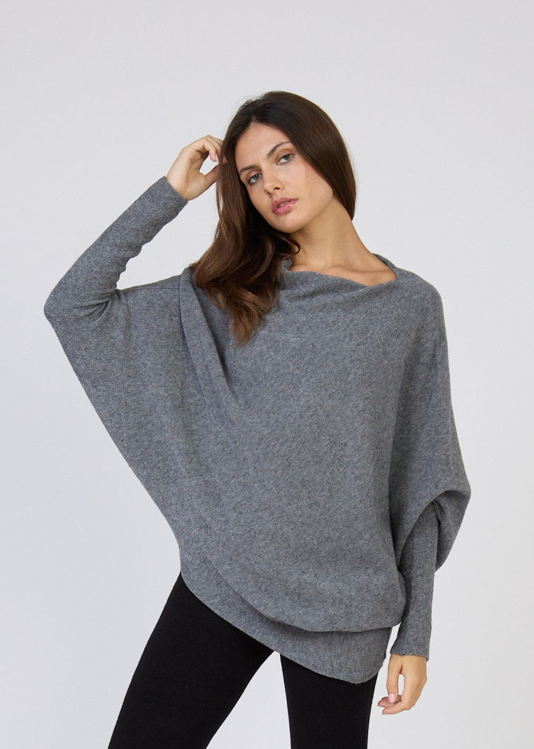 Asymmetrical sweater