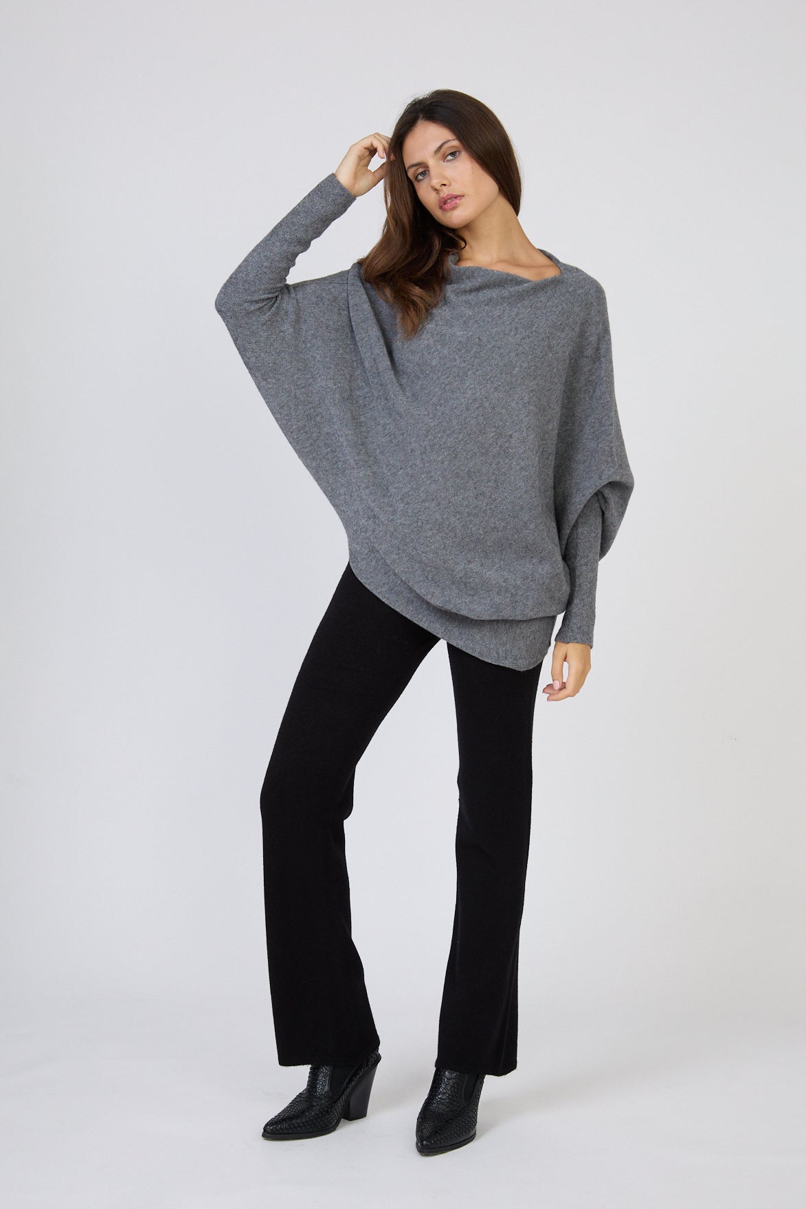 Asymmetrical sweater