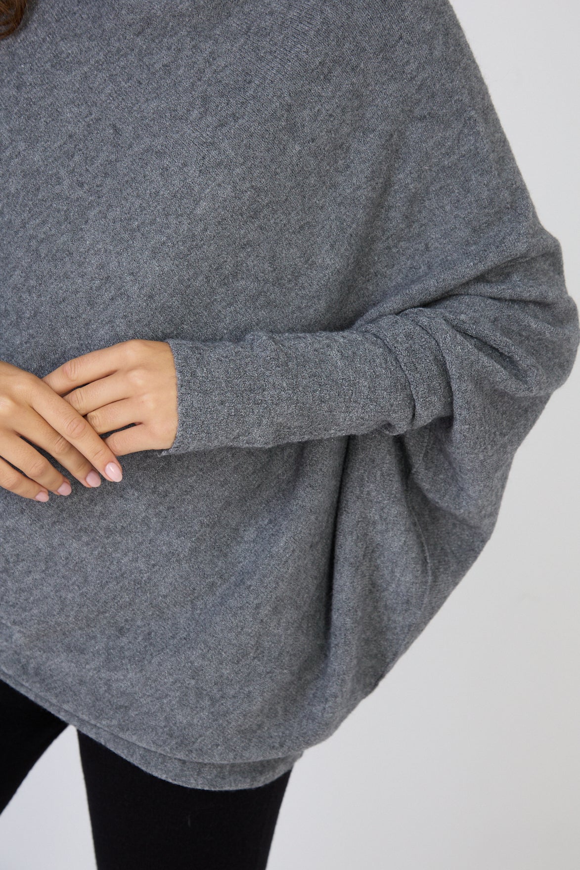 Asymmetrical sweater