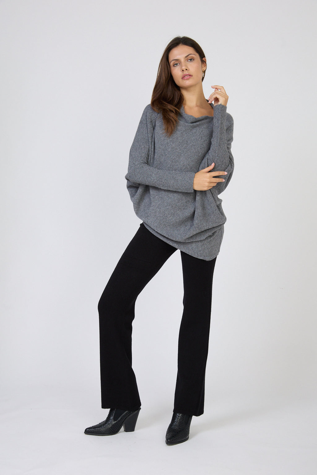 Asymmetrical sweater