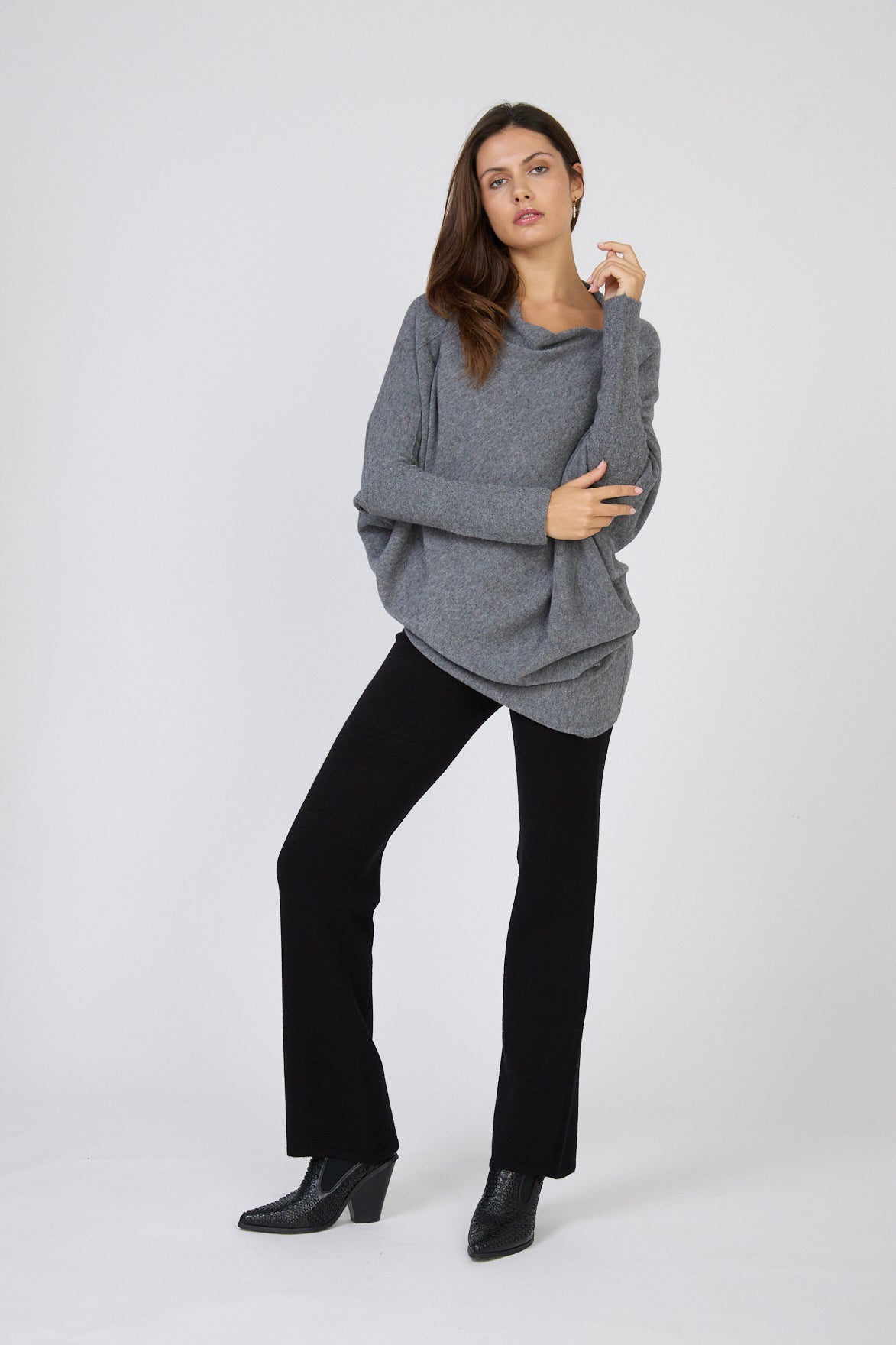 Asymmetrical sweater