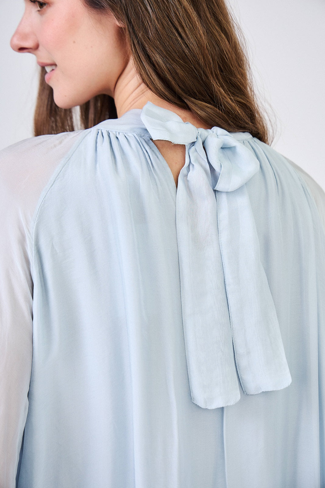 Blouse en soie vaporeuse