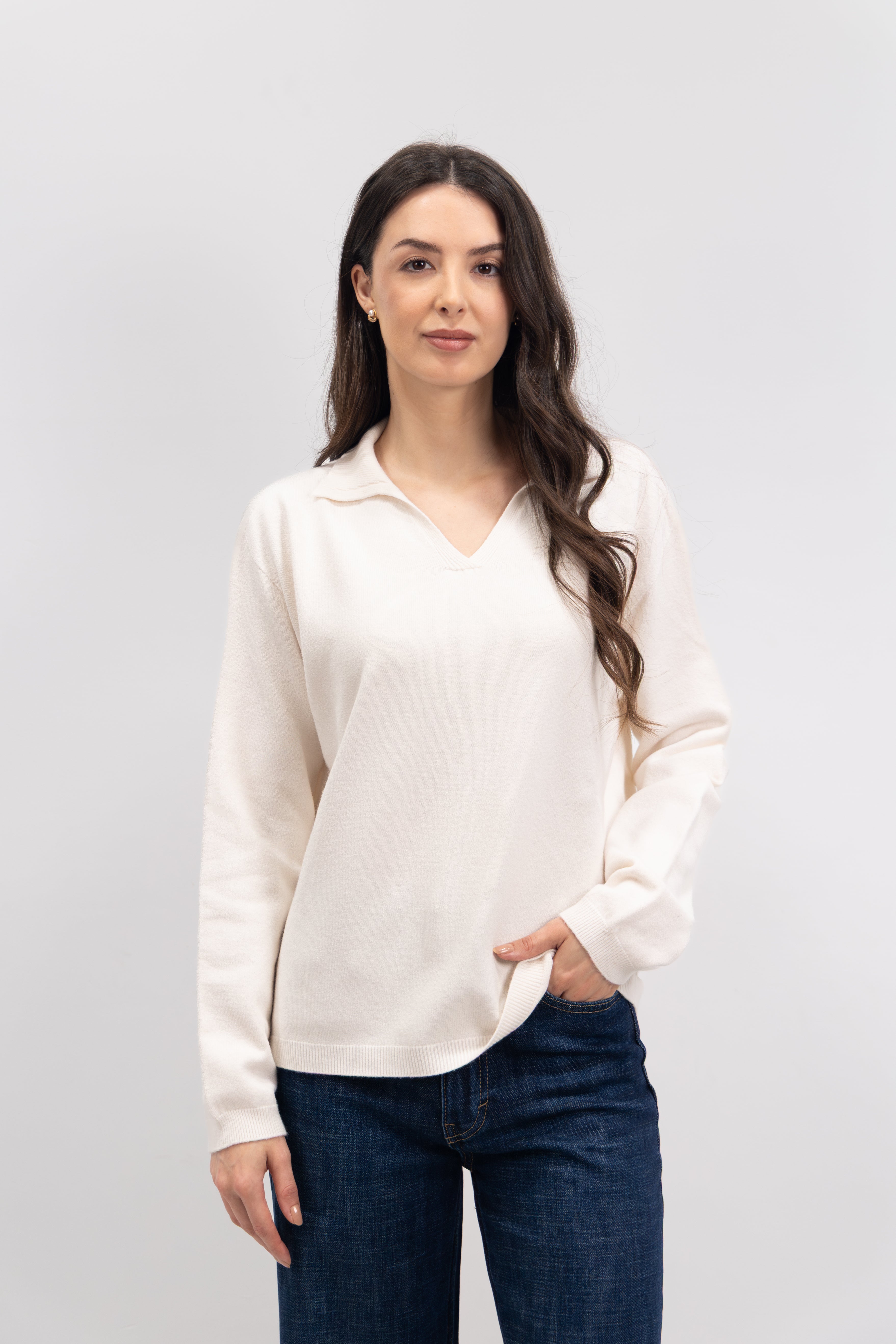 Polo manches longues