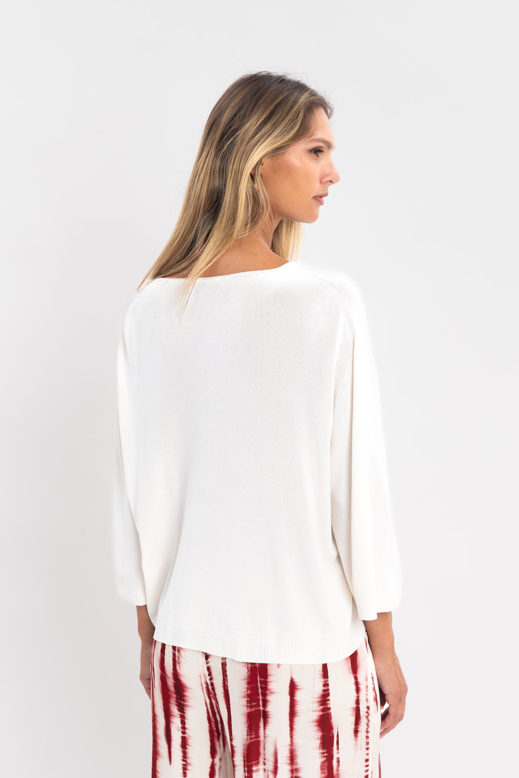 Maille froide sans couture manche 3/4