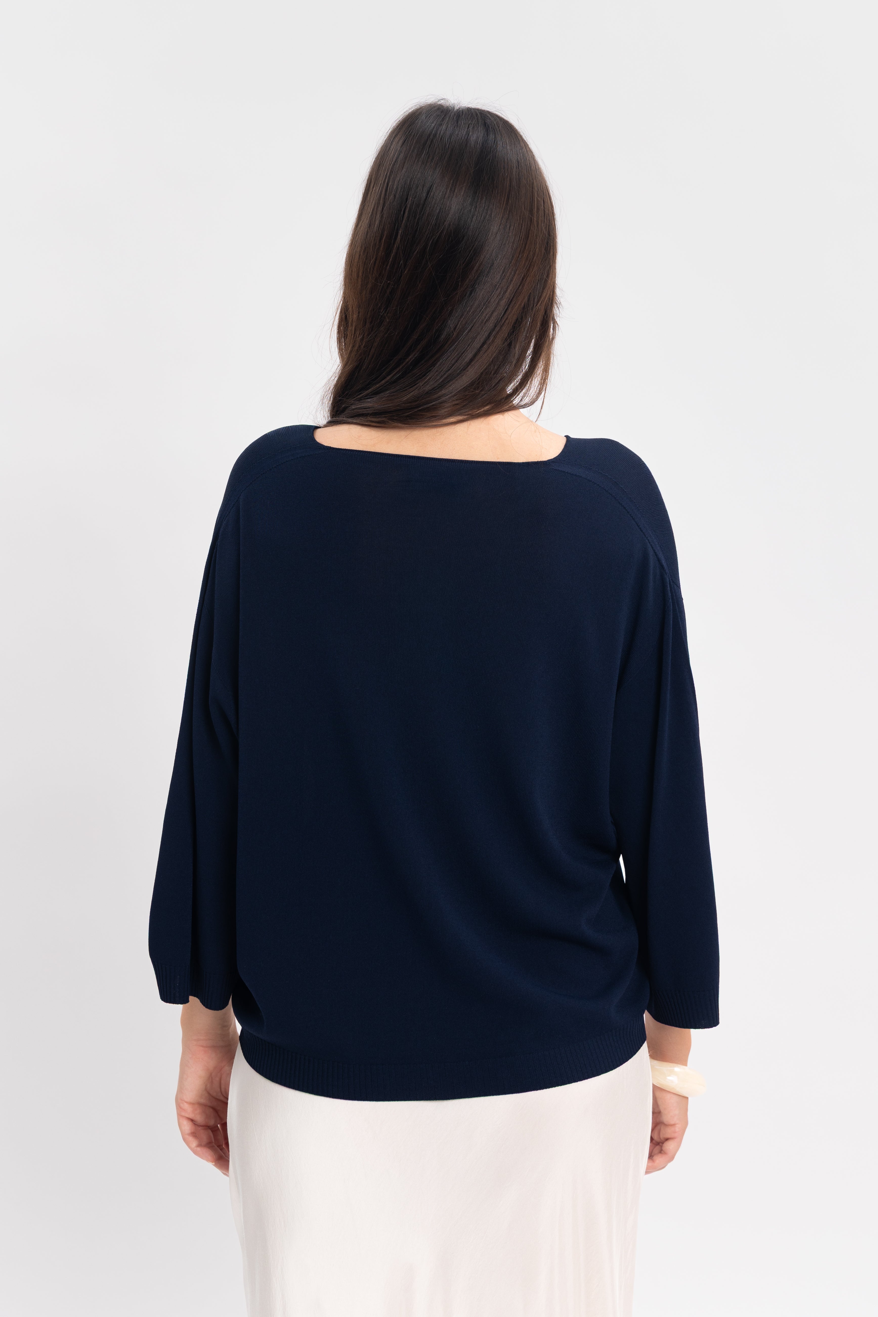 Maille froide sans couture manche 3/4