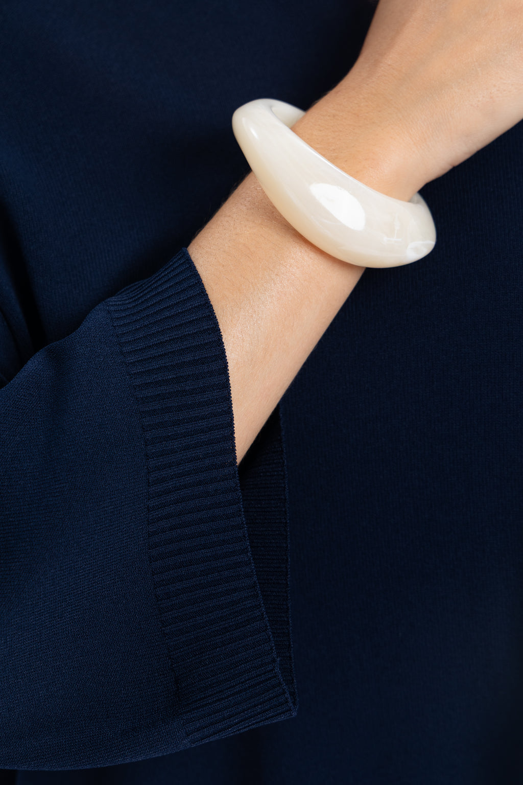 Maille froide sans couture manche 3/4