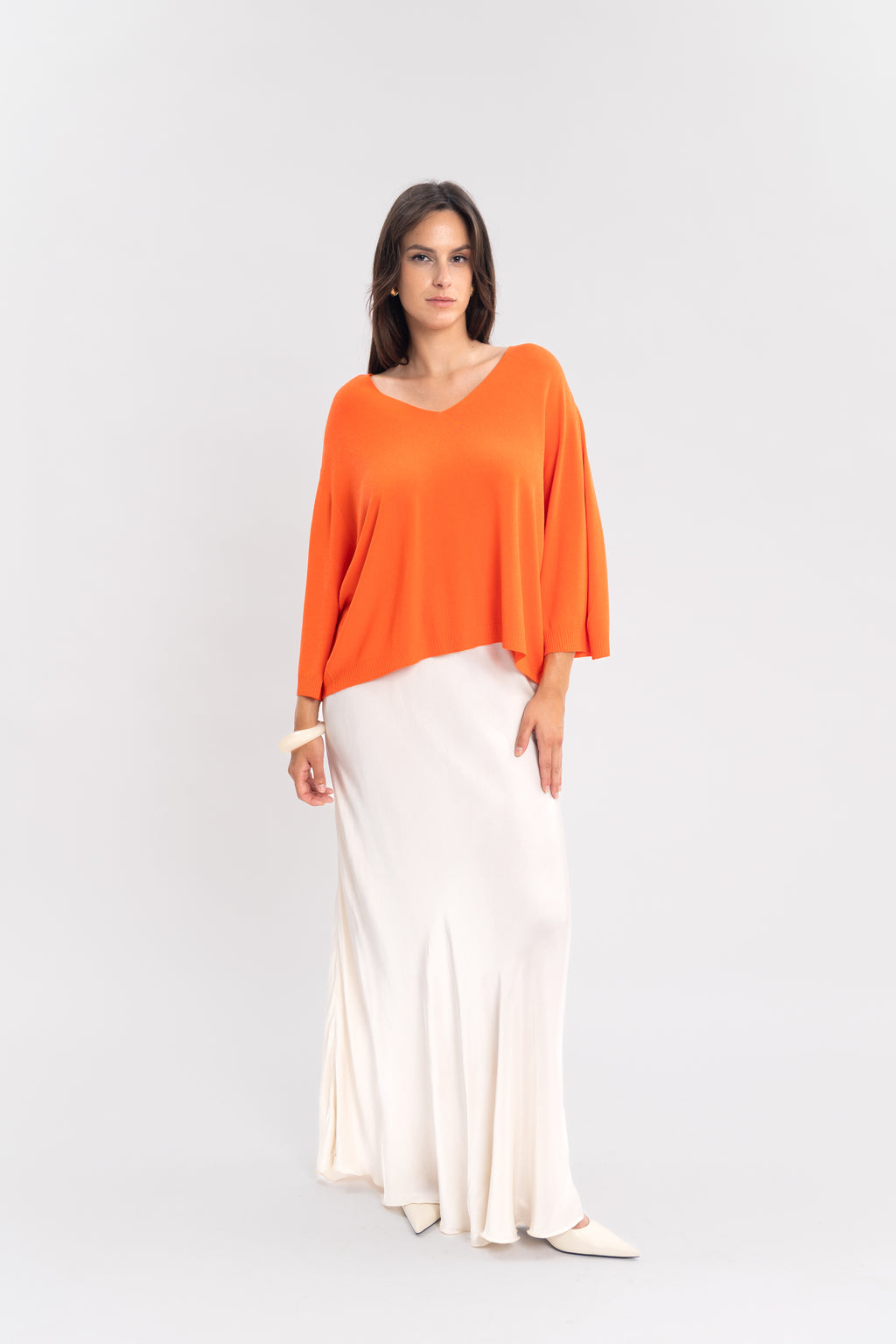 Maille froide sans couture manche 3/4