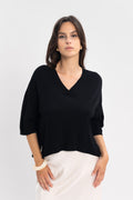 Maille froide sans couture avec fentes