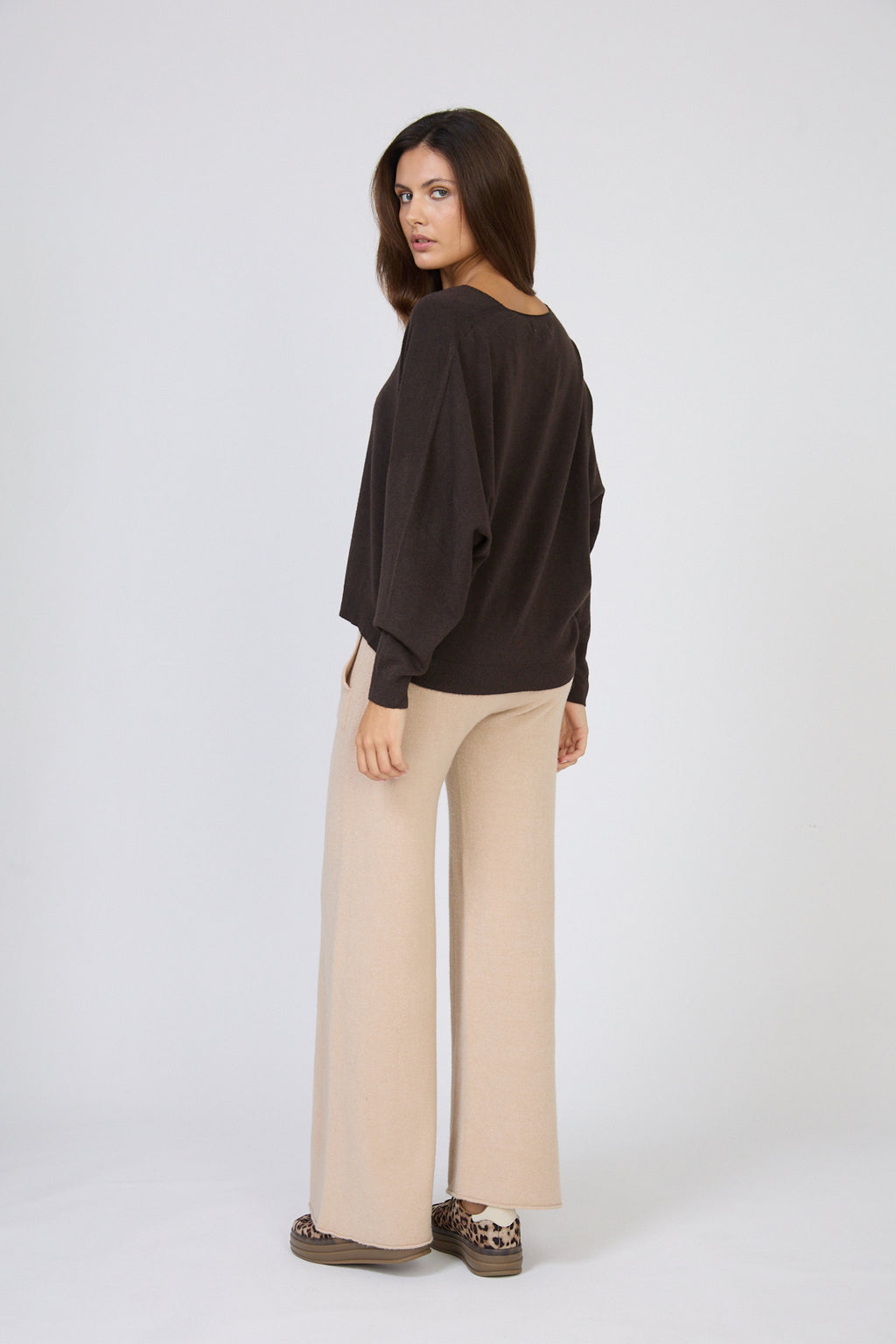Pull court ultrafin col V