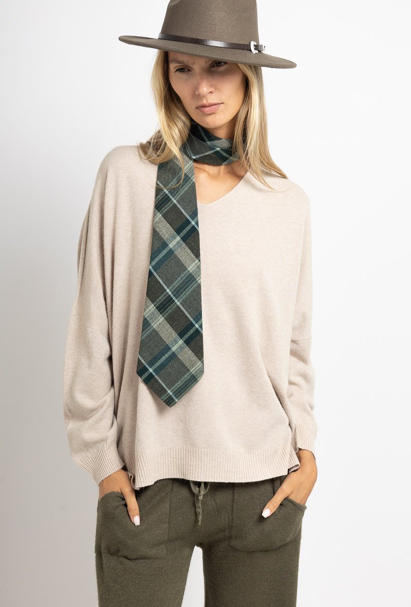 PULL OVERSIZE ULTRAFIN SANS COUTURE