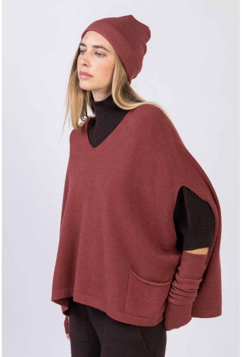 PONCHO SANS COUTURE