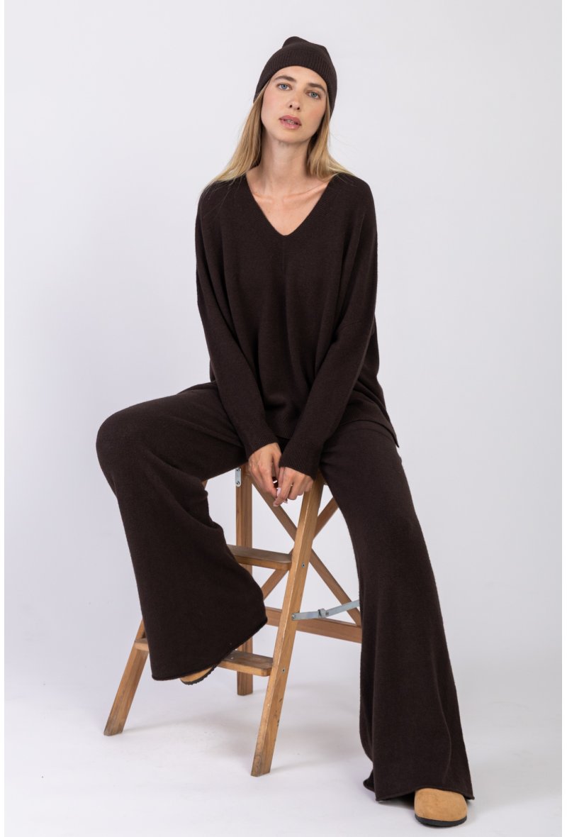 PANTALON EN MAILLE SANS COUTURE