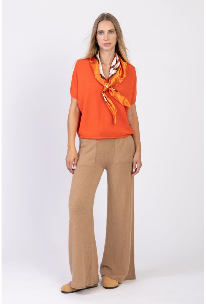 PULL COL V SANS COUTURE