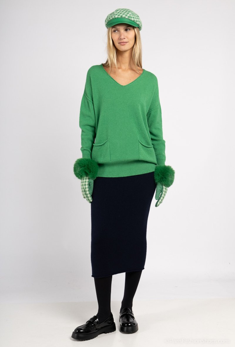 PULL LONG SANS COUTURE