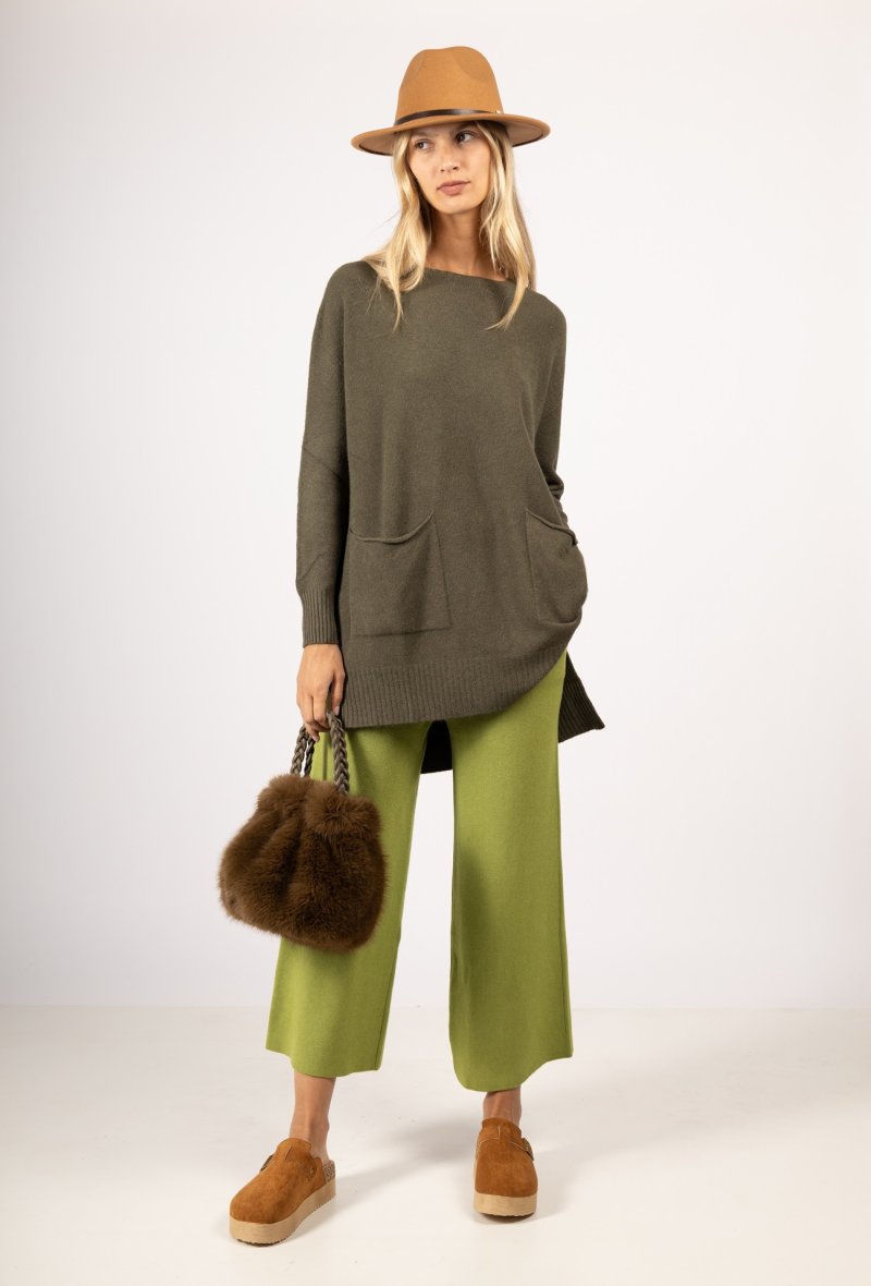 PULL LONG SANS COUTURE