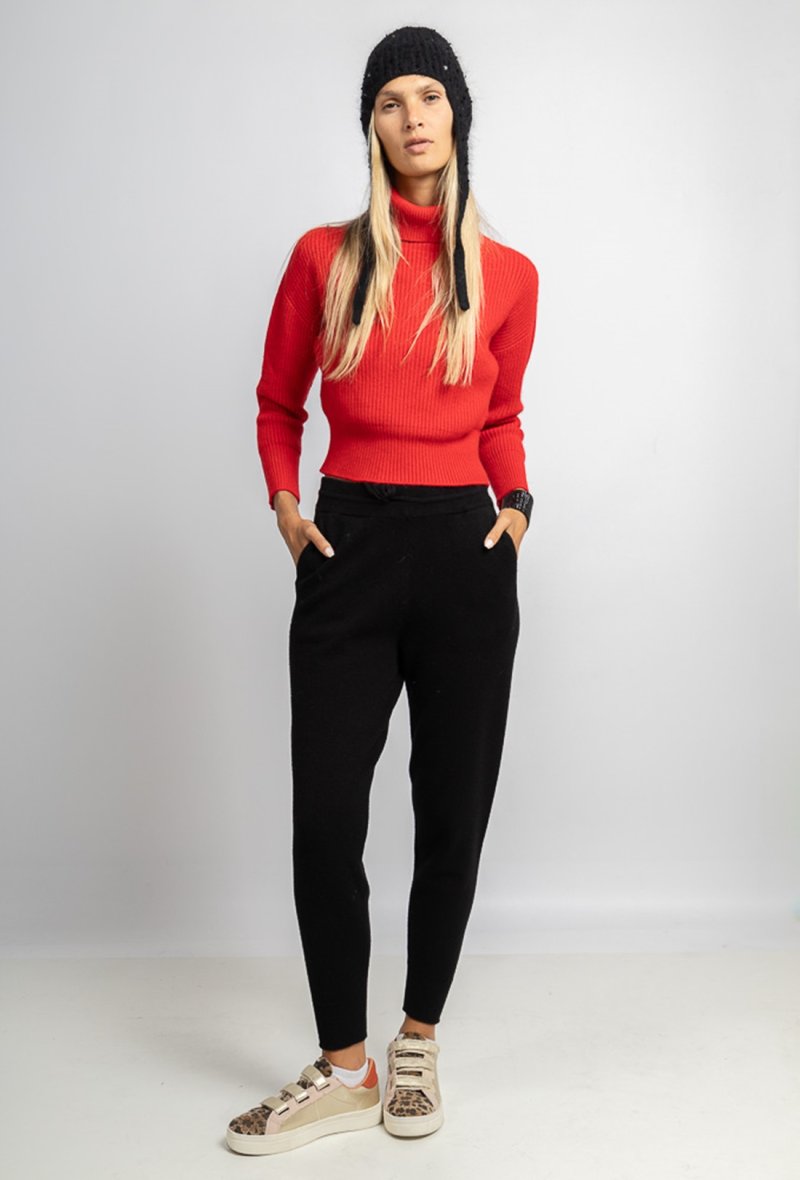 PULL COURT SANS COUTURE